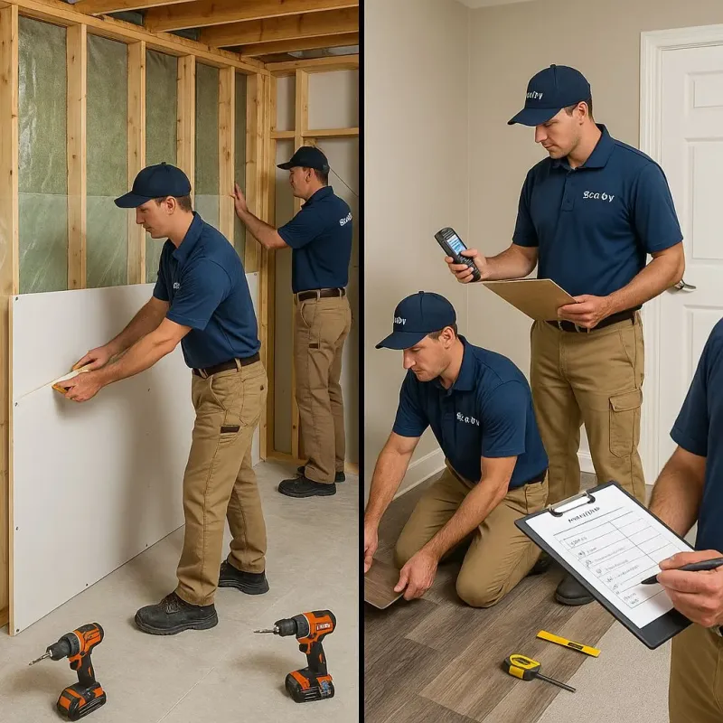 Repairs and Reconstruction process in Durant, MS